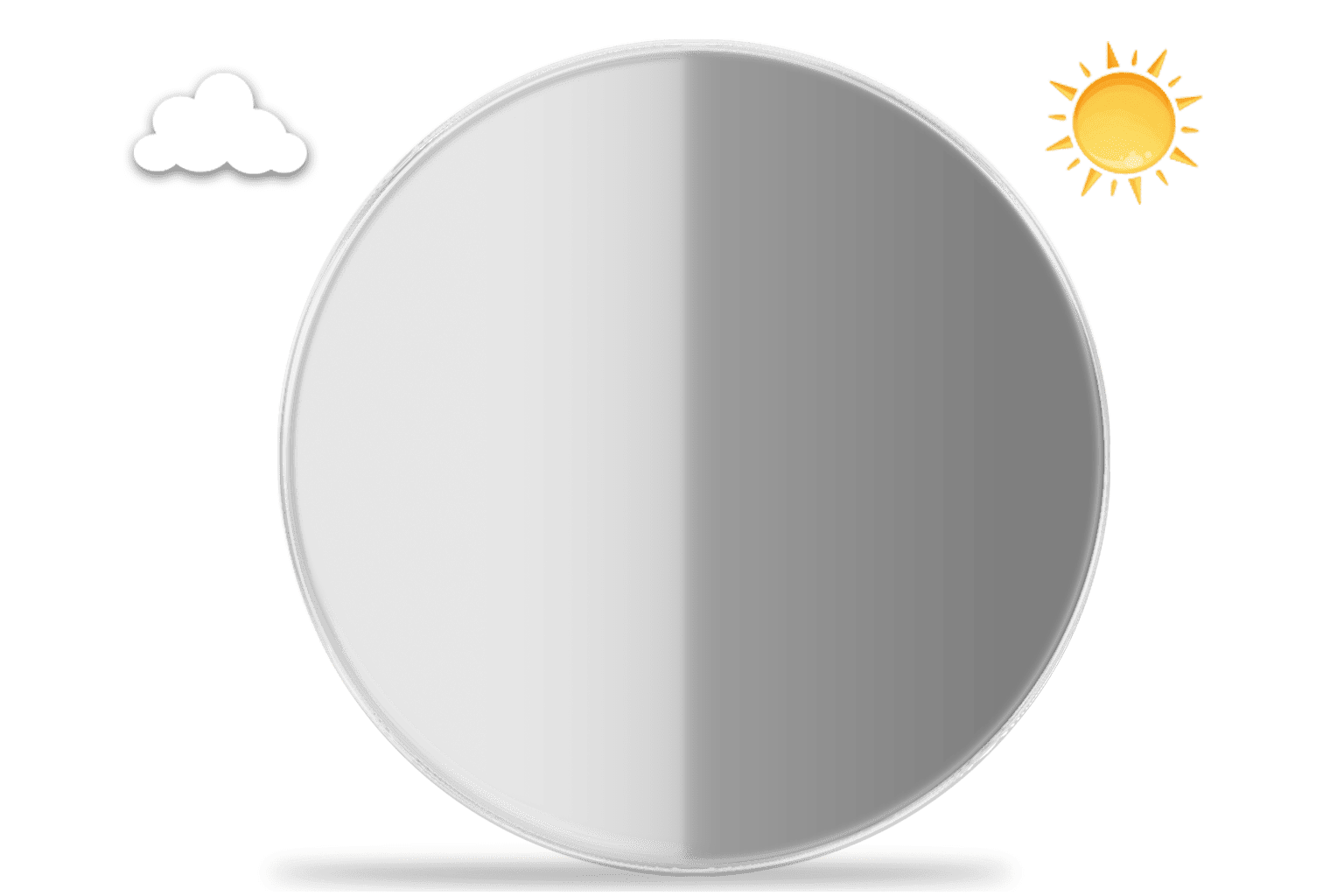 Light Adjusting / Photochromic lens